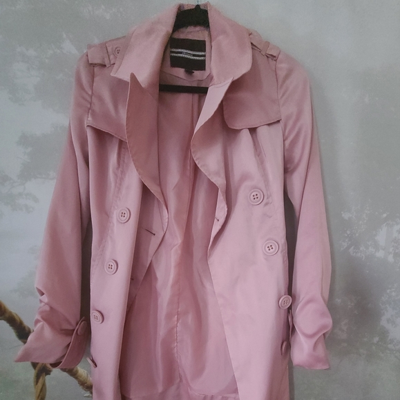 Dynamite - Pink Trench Jacket - Picture 2 of 3
